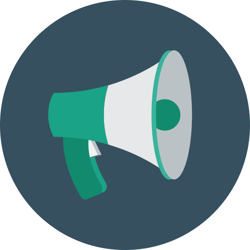 Megaphone free icon Megaphone free icon