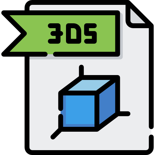 3ds - free icon