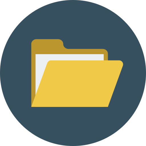 Folder Generic Circular icon