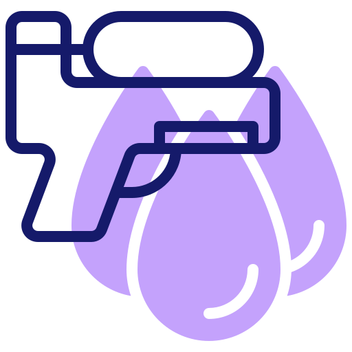 pistola de agua icono gratis