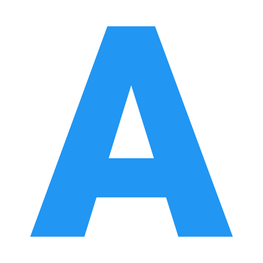 Letter a - Free education icons