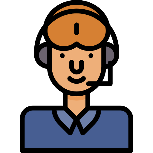 Call center agent Generic Outline Color icon