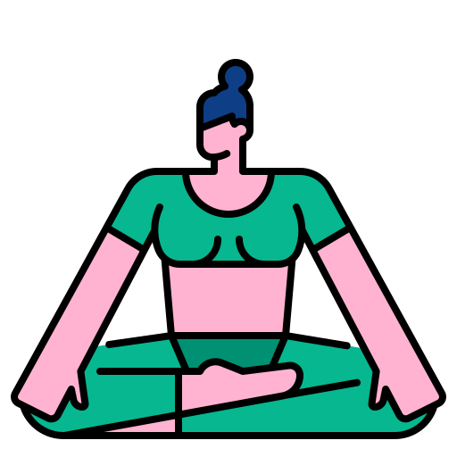 Yoga icono gratis