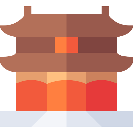 ciudad prohibida icono gratis