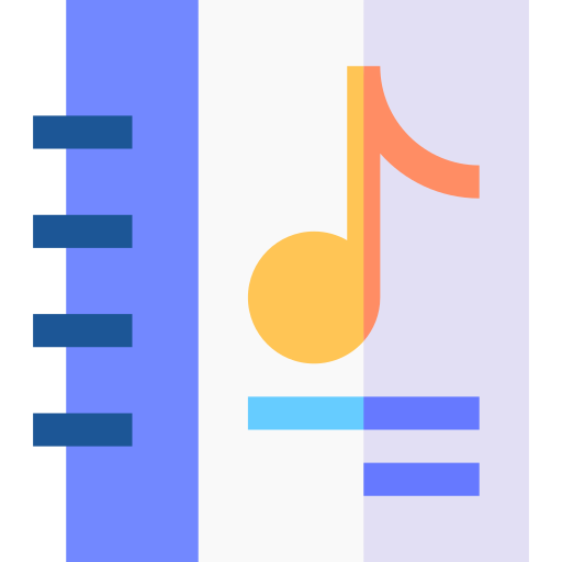 livro de musica grátis ícone livro de musica grátis ícone