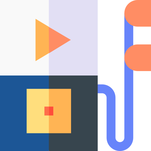 reproductor de música icono gratis