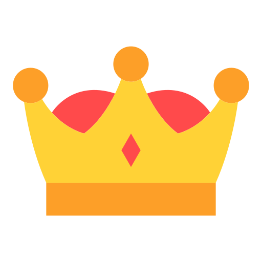 Crown Good Ware Flat icon