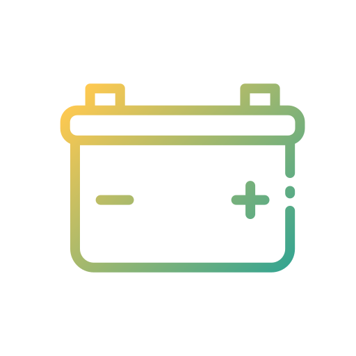 batería de coche icono gratis