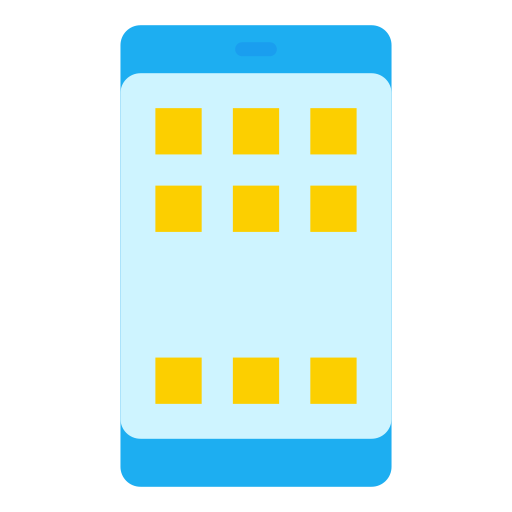 aplicación movil icono gratis