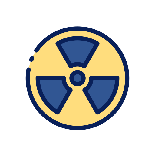 energía nuclear icono gratis