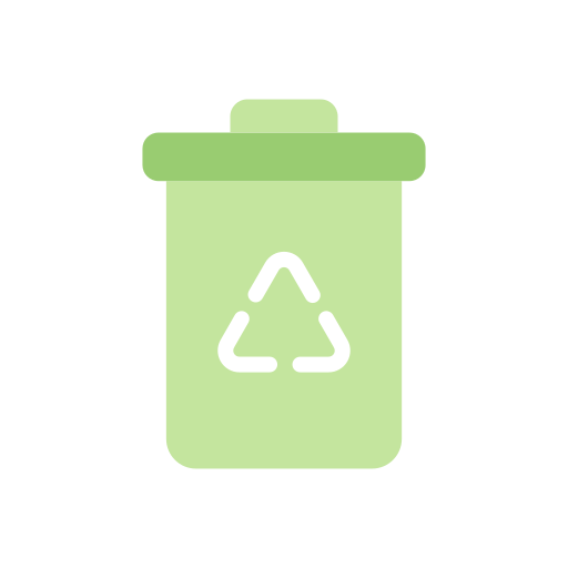 papelera de reciclaje icono gratis