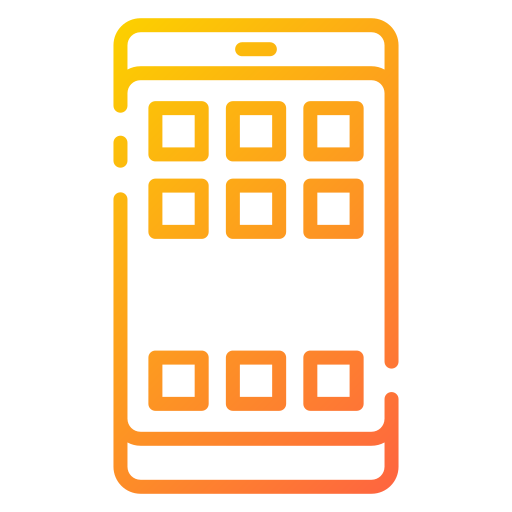 aplicación movil icono gratis