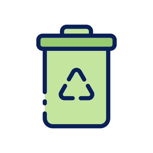 papelera de reciclaje icono gratis