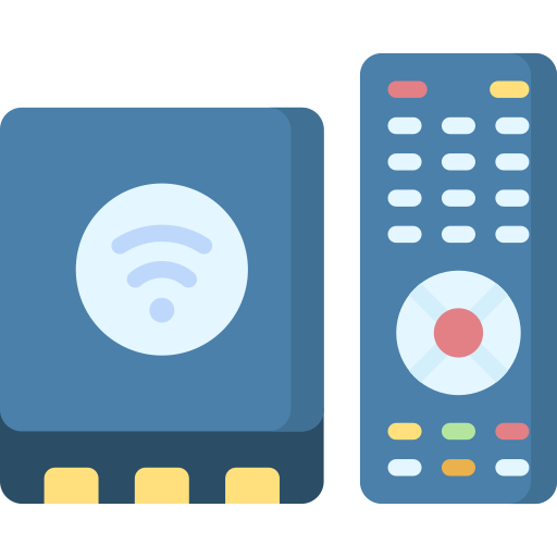 Tv Box Special Flat Icon