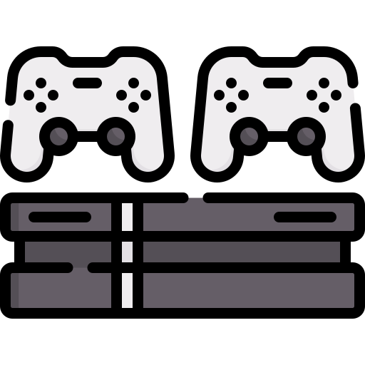 Game console Special Lineal color icon