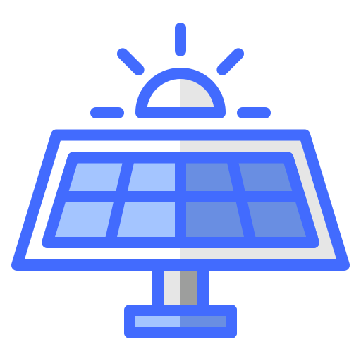 panel solar icono gratis