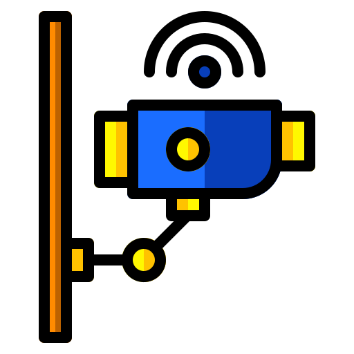 cámara de cctv icono gratis