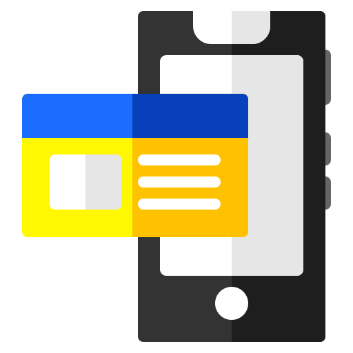 Mobile payment free icon Mobile payment free icon