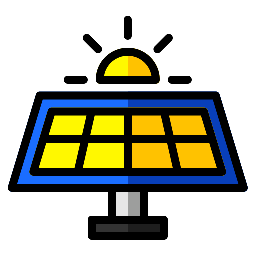 Solar panel Generic Outline Color icon