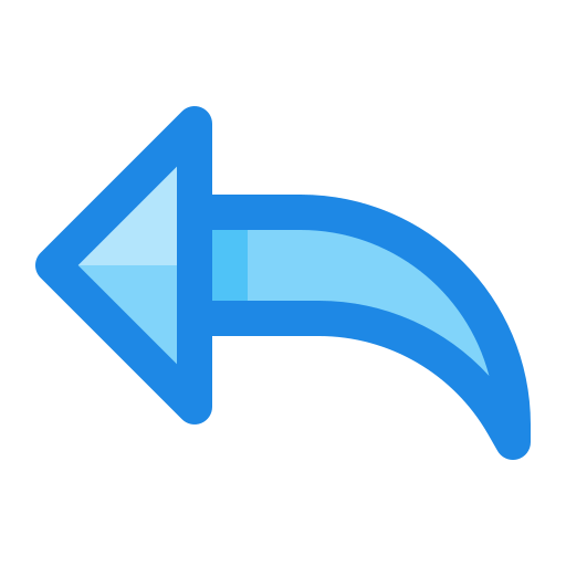 Reply message Generic Blue icon