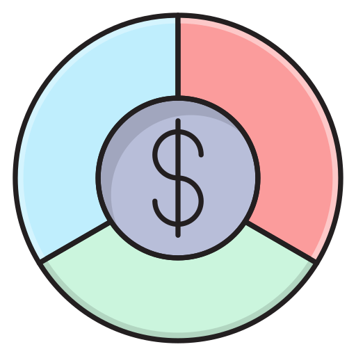 gráfico circular icono gratis