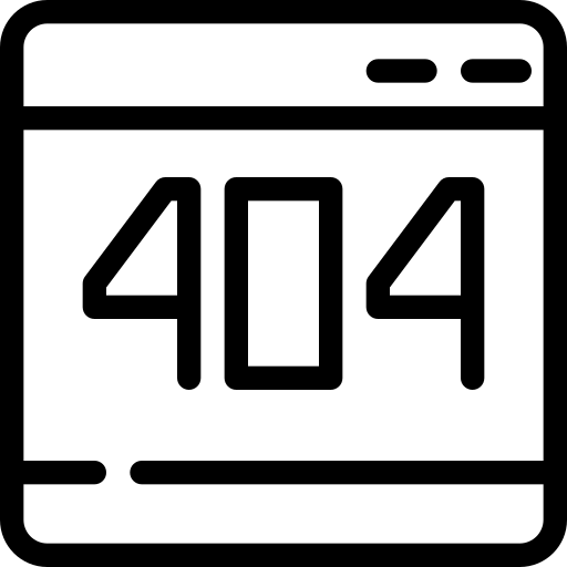 404 error free icon