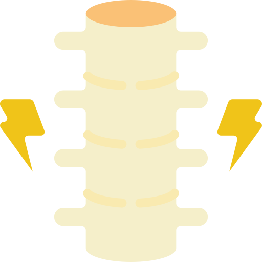 columna vertebral icono gratis