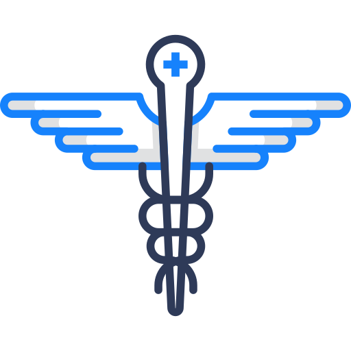 caduceo icono gratis