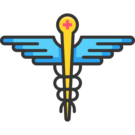 caduceo icono gratis