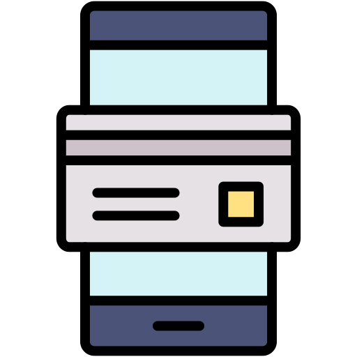 Mobile payment free icon Mobile payment free icon