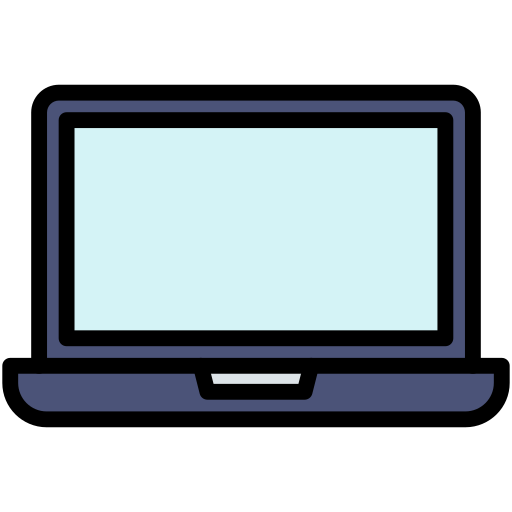 Laptop Generic Outline Color icon