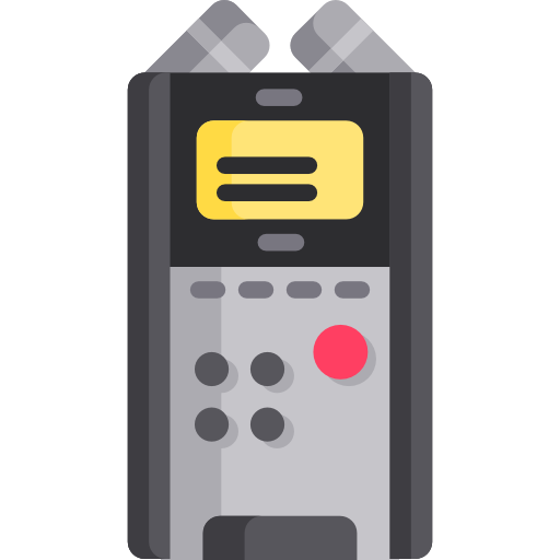 Voice recorder Special Flat icon