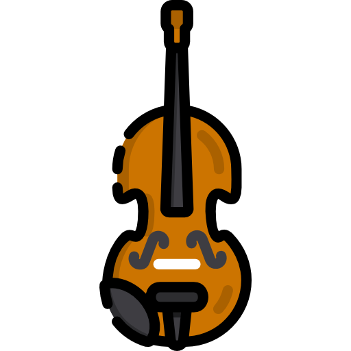 violín icono gratis