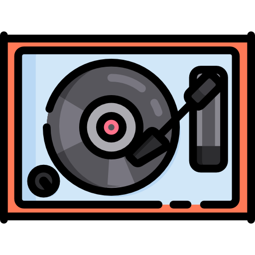 Turntable Special Lineal color icon