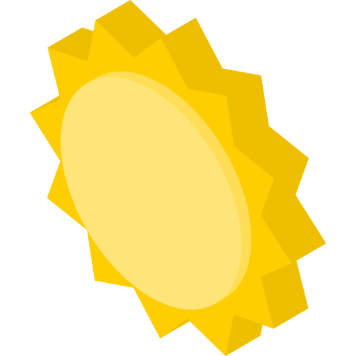 Sun free icon