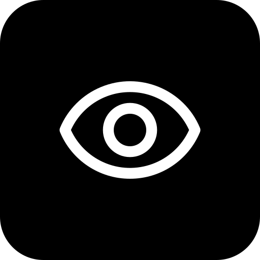 Eye Generic Square Glyph icon