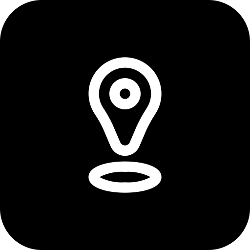 Location Generic Square Glyph icon