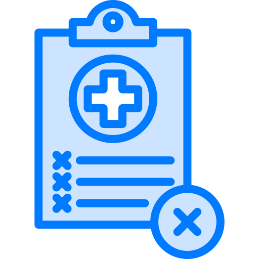 informe médico icono gratis