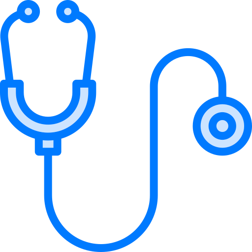 Stethoscope Generic Blue icon