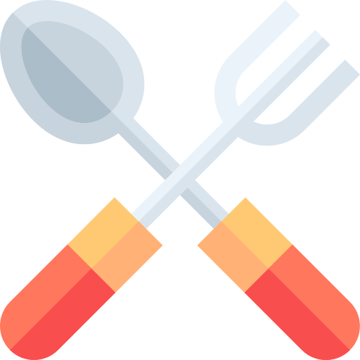 Столовые приборы бесплатно иконка