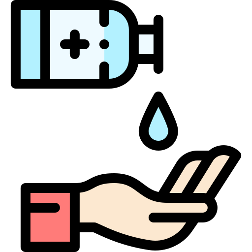 Hydroalcoholic gel - free icon