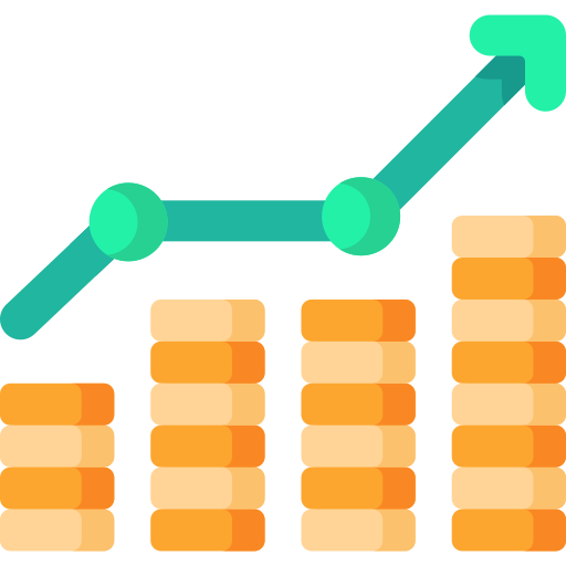 Profit free icon Profit free icon