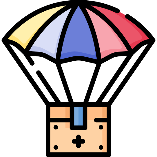 Parachute Special Lineal color icon