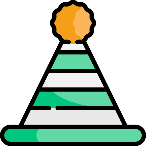 sombrero de fiesta icono gratis