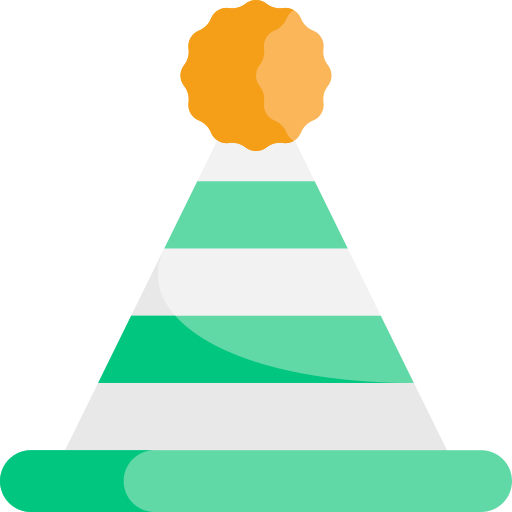 sombrero de fiesta icono gratis