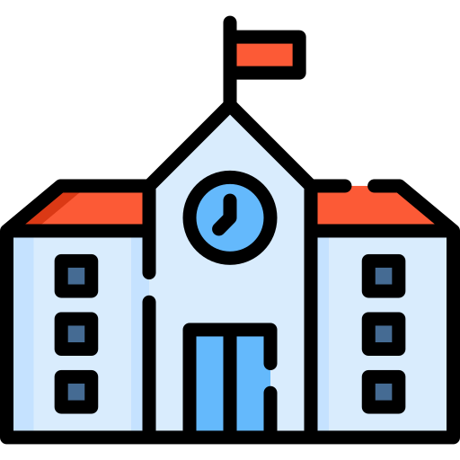 School - Free buildings icons