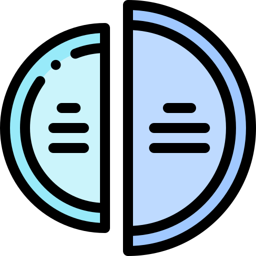 gráfico circular icono gratis