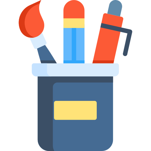 Pencil holder Special Flat icon