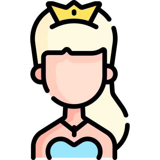 princesa icono gratis