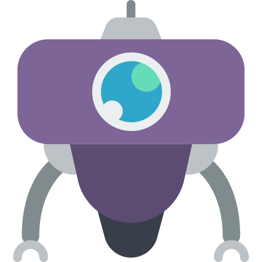 Robot Basic Miscellany Flat icon